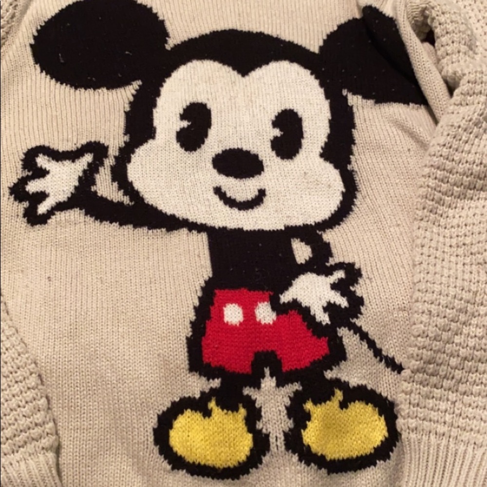 mickey sweater